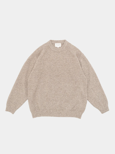 7G Melange Pullover Melange Beige