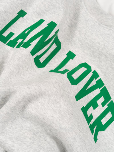 'LAND LOVER' Crewneck Sweatshirt Ash Grey