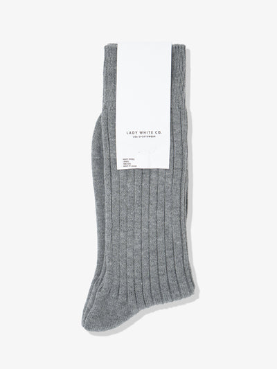 LWC Sock Dark Grey Melange