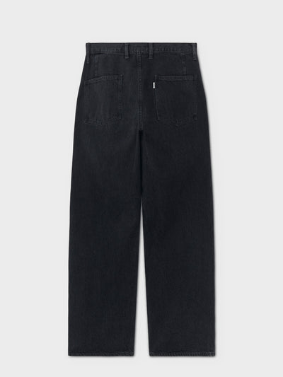 Lady White Co. x Phigvel Makers & Co Classic Jeans Wide Black Hand Fade