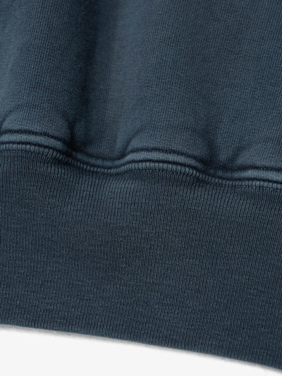 Mini Hoodie Pigment Pitch Teal
