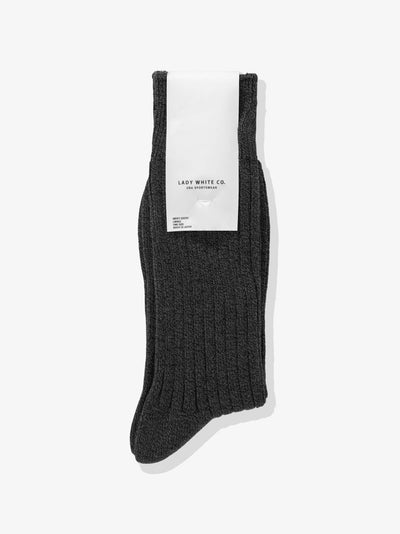 LWC Sock Black Melange