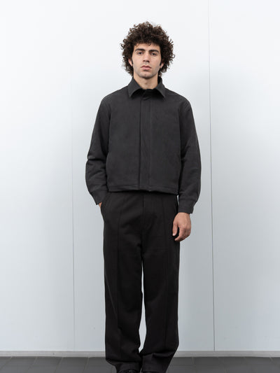 Padded Work Jacket Charcoal Pigment