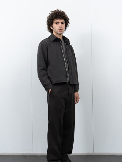 Padded Work Jacket Charcoal Pigment