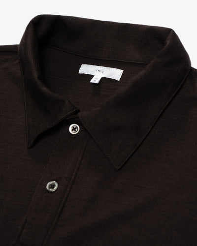 Wool Jersey Polo Woodberry