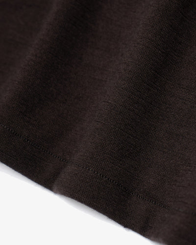 Wool Jersey Polo Woodberry