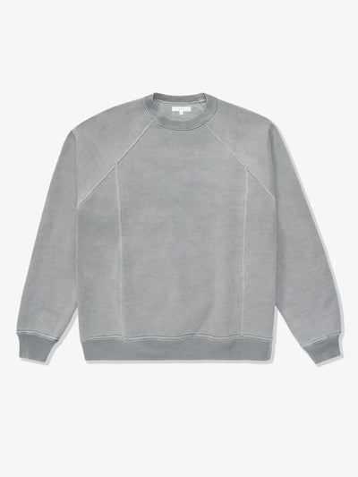 Heavy Gusset Crewneck Pigment Kelp