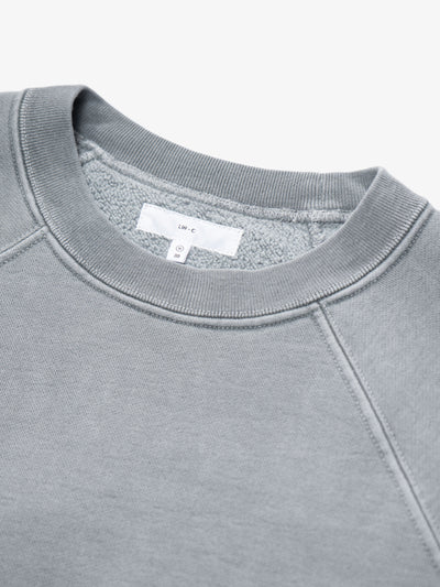 Heavy Gusset Crewneck Pigment Kelp