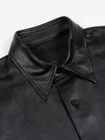 Cale（カル） Lamb Leather Shirt Lamb leather Shirt | Cale(カル) / アウター レザージャケット