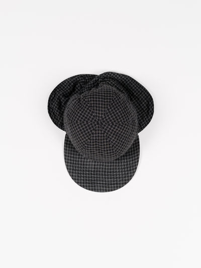 Lily Pad Cap Black Graph