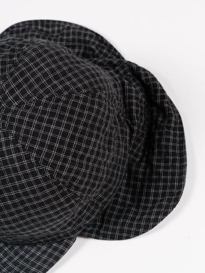 Lily Pad Cap Black Graph