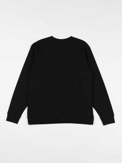 Logo Crewneck Sweatshirt Black