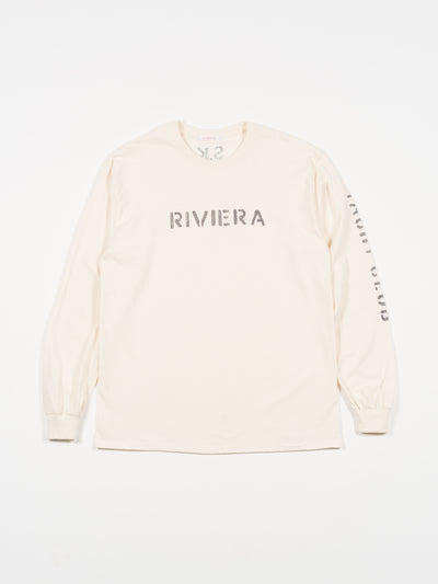Long Sleeve Riviera T-Shirt Natural Cotton
