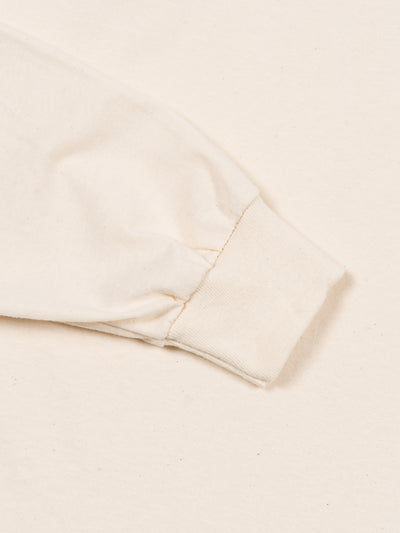 Long Sleeve Riviera T-Shirt Natural Cotton