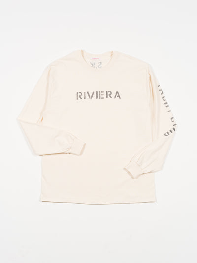 Long Sleeve Riviera T-Shirt Natural Cotton