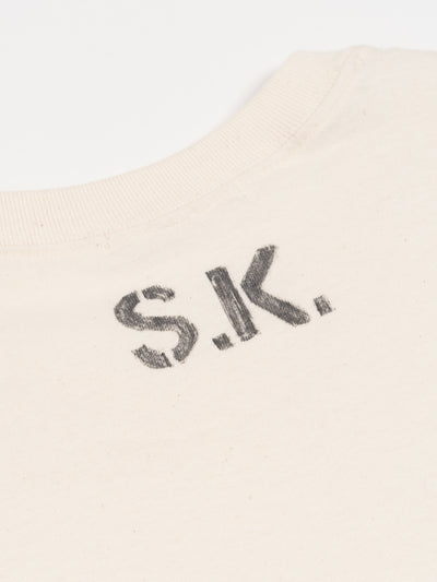 Long Sleeve Riviera T-Shirt Natural Cotton