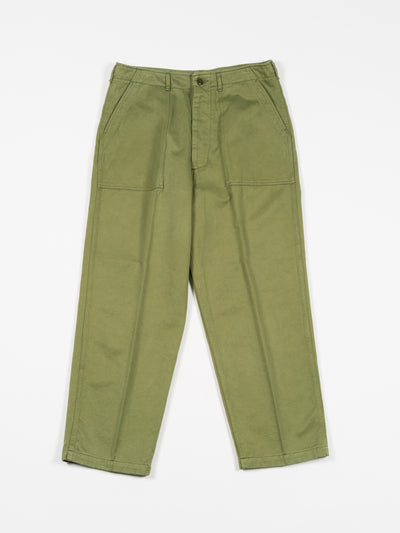 Loose Fatigue Pants Olive
