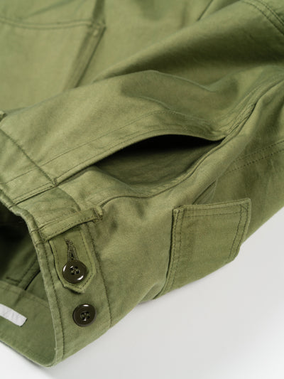 Loose Fatigue Pants Olive