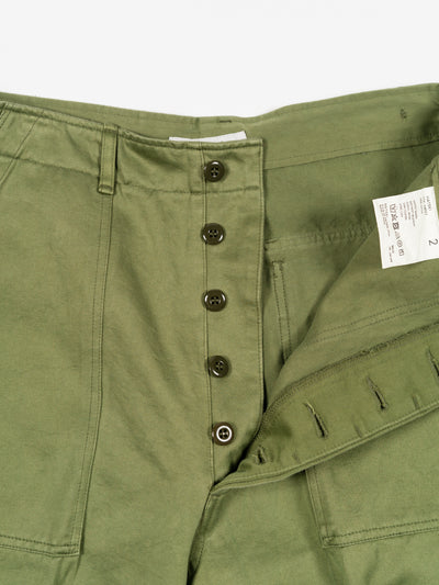 Loose Fatigue Pants Olive