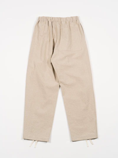 Lunar Pant Oatmeal Linen Cotton