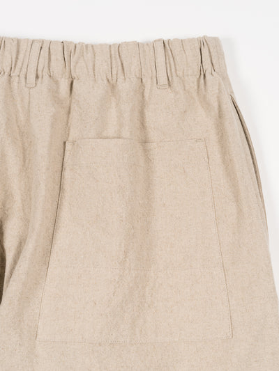 Lunar Pant Oatmeal Linen Cotton