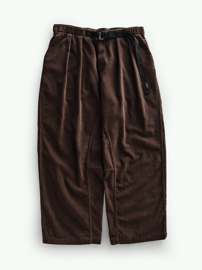 MP-111 Pleated Trouser Dark Hazel
