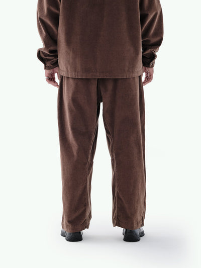 MP-111 Pleated Trouser Dark Hazel
