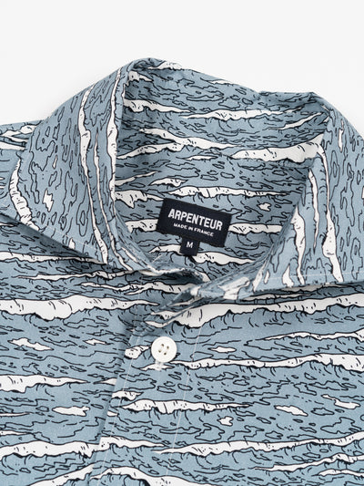 Nautic Overshirt Atlantic Wave Camo