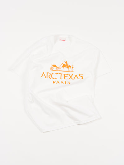'PARIS TEXAS' T-Shirt White