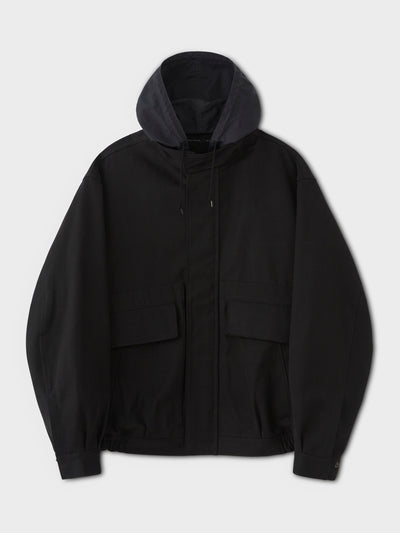 Lady White Co. x Phigvel Makers Hooded Sporting Blouson Ink Black | Layers  | Meridian