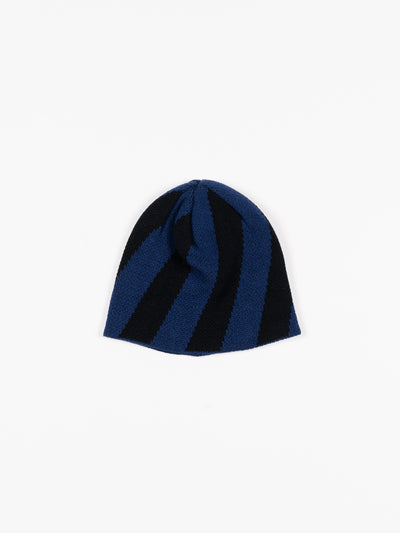 Paper Beanie Black Navy
