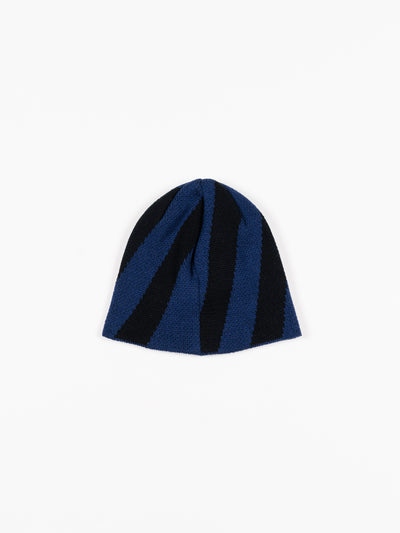 Paper Beanie Black Navy