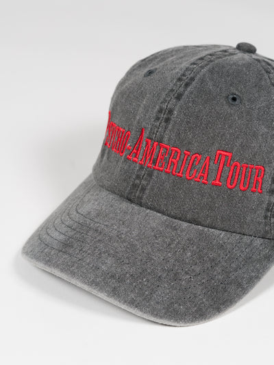 Psycho America Tour Cap Washed Black