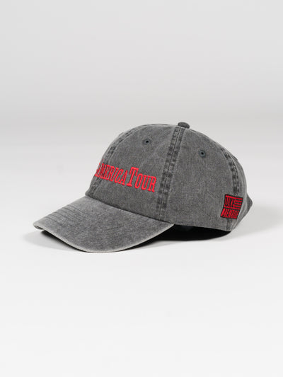 Psycho America Tour Cap Washed Black