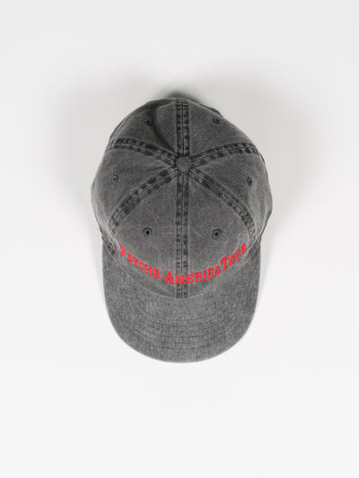 Psycho America Tour Cap Washed Black