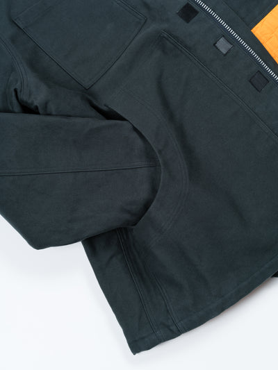 R21J1 Jebok Coat Tarmac Moleskin