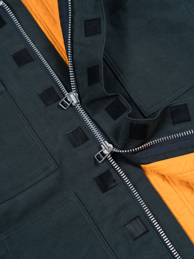 R21J1 Jebok Coat Tarmac Moleskin