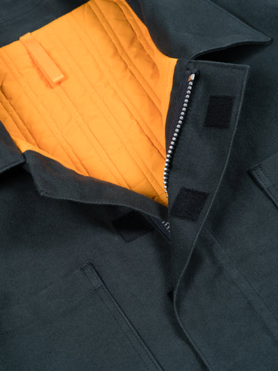 R21J1 Jebok Coat Tarmac Moleskin