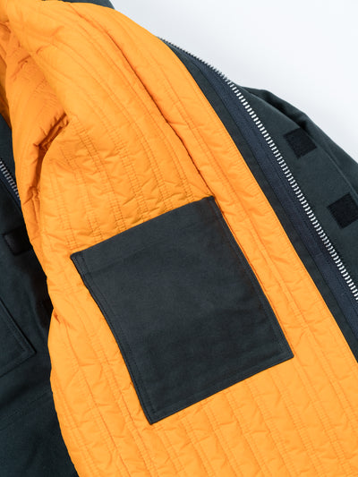 R21J1 Jebok Coat Tarmac Moleskin