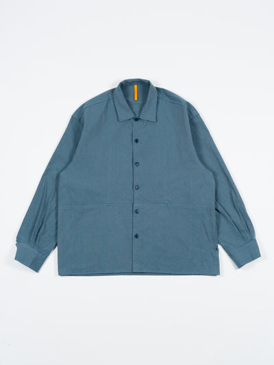 R21S5 Shop Shirt Petrol Oxford