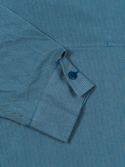 R21S5 Shop Shirt Petrol Oxford