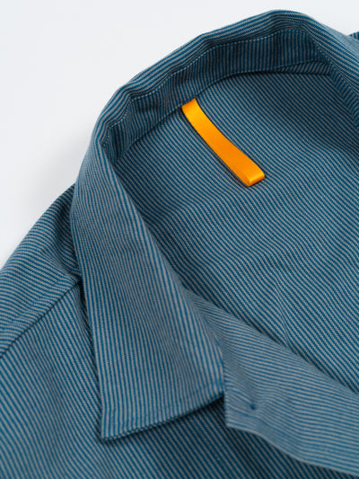 R21S5 Shop Shirt Petrol Oxford
