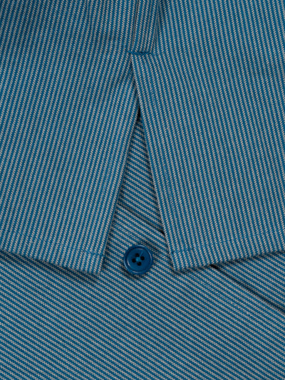 R21S5 Shop Shirt Petrol Oxford