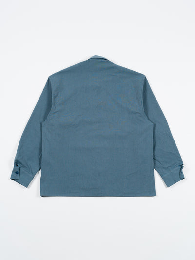 R21S5 Shop Shirt Petrol Oxford