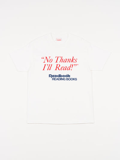 'READ BOOK' T-Shirt White