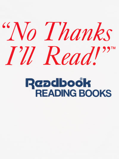 'READ BOOK' T-Shirt White