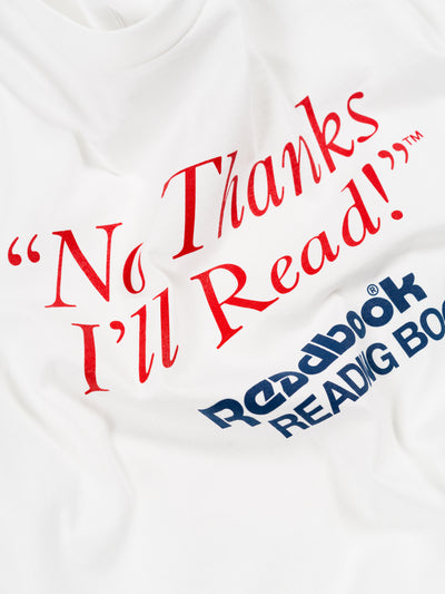 'READ BOOK' T-Shirt White