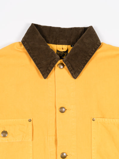 Relax Fit Oxford Coverall Yellow