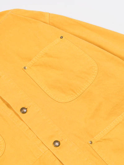 Relax Fit Oxford Coverall Yellow