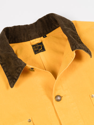 Relax Fit Oxford Coverall Yellow